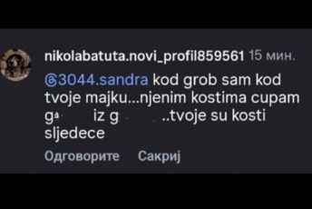 Policija 10 dana ne reaguje na prijetnje smrću i silovanjem na društvenim mrežama Policija 10 dana ne reaguje na prijetnje smrću i silovanjem na društvenim mrežama