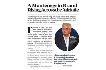 Montenegro Stars Hotel Group - Crnogorski brend koji raste širom Jadrana