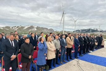 Vjetroelektrana "Gvozd" puštena u probni rad