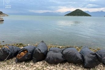 Na Skadarskom jezeru pronađeno 136 kg sušenog duvana, policija istražuje porijeklo