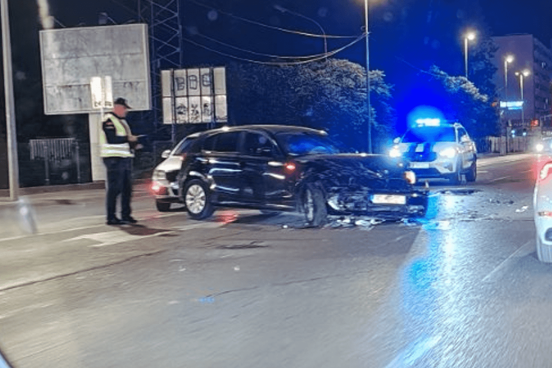 Udes na Zabjelu, povrijeđene dvije osobe