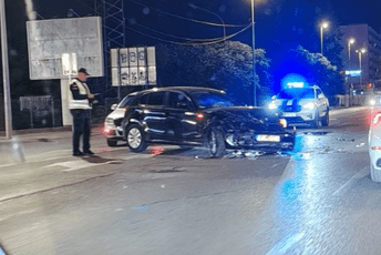 Udes na Zabjelu, povrijeđene dvije osobe Udes na Zabjelu, povrijeđene dvije osobe