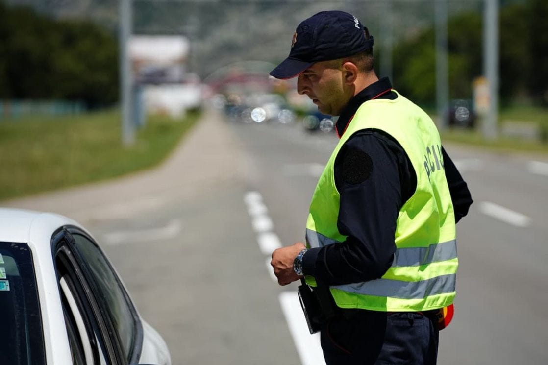 U Crnoj Gori tokom vikenda uhapšena 93 vozača