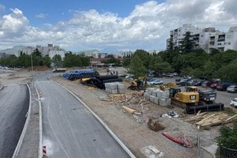 Tokom trajanja radova: Pristup Bulevaru Vojislavljevića samo za lokalne potrebe, tranzitni saobraćaj preusmjeren