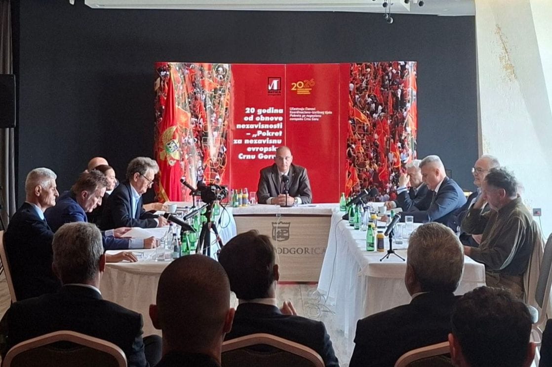 Jovović: Neophodna politička katarza i vraćanje izvornim programskim postulatima Pokreta za nezavisnu Crnu Goru
