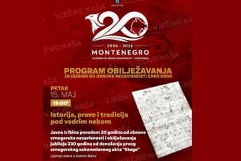 Dvadeset godina pod svojim nebom: Bar kreće u obilježavanje jubileja nezavisnosti, za početak „Istorija, pravo i tradicija“
