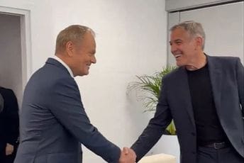 Tusk s Klunijem: Zovem se Donald, ali nisam kriv za to Tusk s Klunijem: Zovem se Donald, ali nisam kriv za to