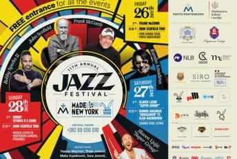Najambicioznije izdanje do sada: Made In New York Jazz Festival ove godine u tri crnogorska grada Najambicioznije izdanje do sada: Made In New York Jazz Festival ove godine u tri crnogorska grada