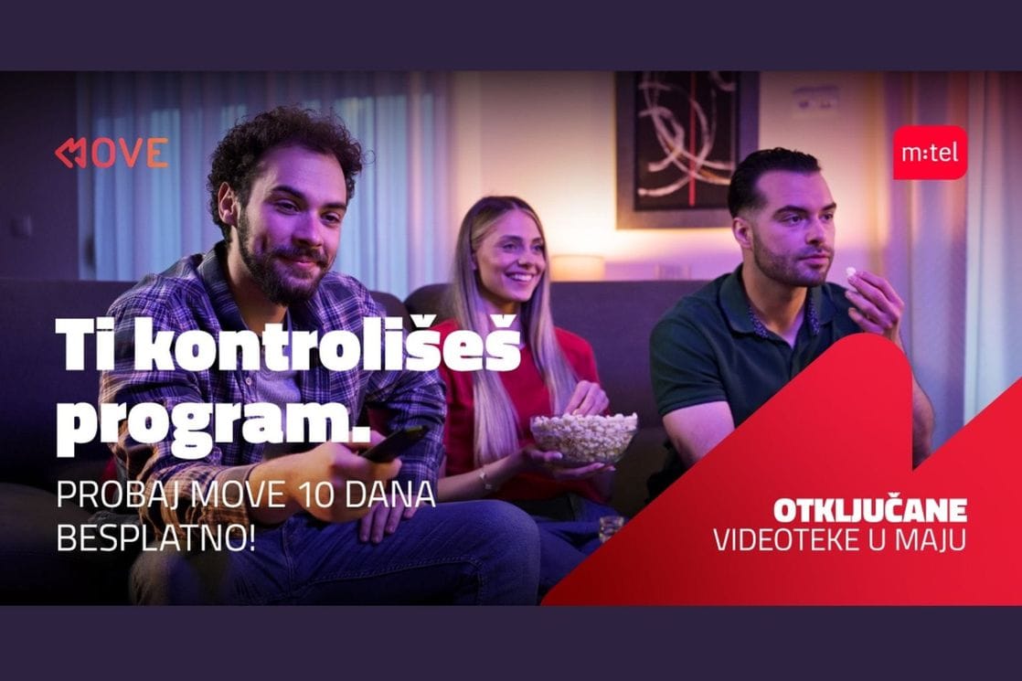 MTEL akcija: Otključane videoteke do kraja maja i besplatan pristup move platformi 10 dana!