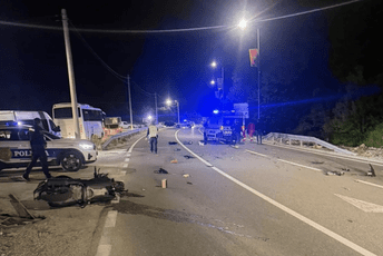 Udes na Kruševom ždrijelu, povrijeđen motociklista