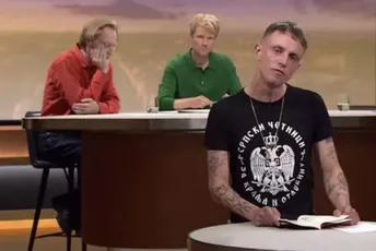 Skandal u Danskoj: Pjesnik nosio majicu sa četničkim simbolima tokom gostovanja u emisiji na državnoj televiziji