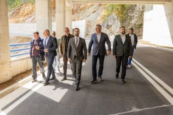 Završena sanacija klizišta Sokolovina; Radulović: Put prohodan od srijede Završena sanacija klizišta Sokolovina; Radulović: Put prohodan od srijede