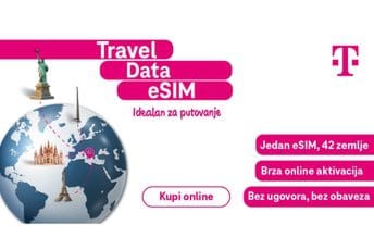 Praznične pogodnosti Telekoma: 200 GB i Travel eSIM Praznične pogodnosti Telekoma: 200 GB i Travel eSIM