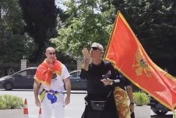 Ješovnik: Zastavu donosim kući s porukom da nikada ne smijemo odustati od Crne Gore