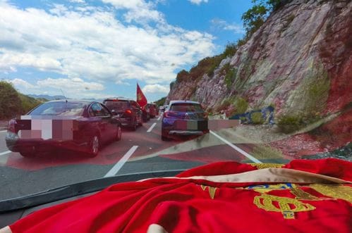 (FOTO) Iz pravaca Podgorice i Budve: Prema Cetinju i dalje kilometarske kolone