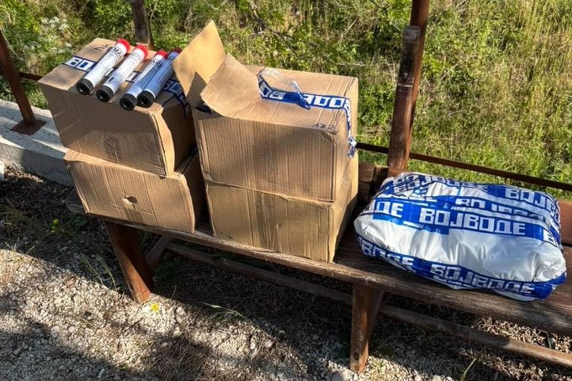 Grahovo: Nikšićaninu oduzeli 254 komada baklji