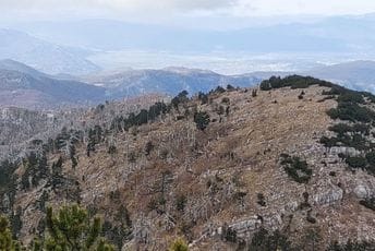 Prekornica: Sa vrhova koji se vide iz Podgorice pogled puca na gotovo cijelu Crnu Goru Prekornica: Sa vrhova koji se vide iz Podgorice pogled puca na gotovo cijelu Crnu Goru