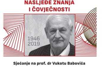 „Nasljeđe znanja i čovječnosti“: Sjećanje na profesora Vukotu Babovića sjutra u Beranama „Nasljeđe znanja i čovječnosti“: Sjećanje na profesora Vukotu Babovića sjutra u Beranama