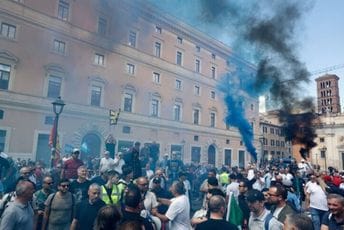 Generalni štrajk paralizovao Italiju: Protesti širom zemlje