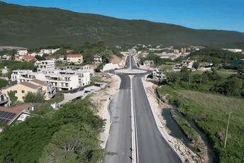 Ovako danas izgleda 16 kilometara bulevara Jaz - Tivat (VIDEO)