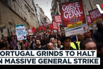 Portugalci masovno štrajkaju zbog reforme rada: Stali su vozovi, zatvorene škole
