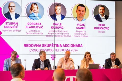 Održana redovna godišnja Skupština akcionara Crnogorskog Telekoma