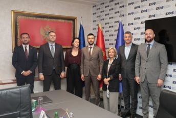 Van Brempt: Kroz političku hrabrost CG može ostvariti uspjeh u procesu pristupanja EU; Živković: Svrha opozicone platforme prevazilaženje krize