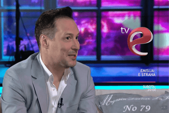 Peđa Jovanović u E strani na TvE: Večeras od 20 sati