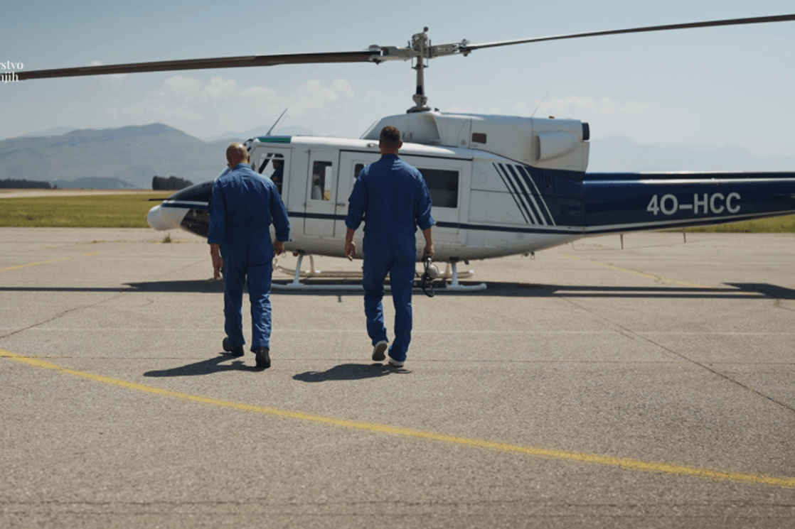 Helikopter angažovan za spašavanje morao prinudno da sleti u