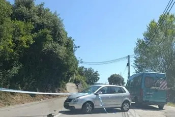 Udes kod Utjehe, povrijeđen motociklista