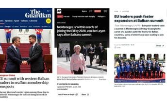 Od Rojtersa do Gardijana, Crna Gora u fokusu svjetskih medija: Samit u Tivtu donio veliku međunarodnu vidljivost Od Rojtersa do Gardijana, Crna Gora u fokusu svjetskih medija: Samit u Tivtu donio veliku međunarodnu vidljivost