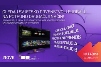 Gledaj Svjetsko prvenstvo u fudbalu na drugačiji način! Gledaj Svjetsko prvenstvo u fudbalu na drugačiji način!