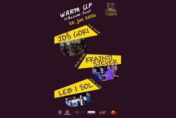 Uvertira za Bedem fest: Leb i Sol, Još Gori i Krajnji Sjever 20. juna na gradskoj tvrđavi u Nikšiću Uvertira za Bedem fest: Leb i Sol, Još Gori i Krajnji Sjever 20. juna na gradskoj tvrđavi u Nikšiću