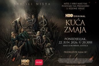 „Kuća zmaja“ pod zvijezdama: MTEL i HBO Max organizuju ekskluzivnu premijeru na Luštici otvorenu za sve ljubitelje serije