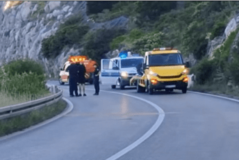 Sudar dva motocikla kod Dubrovnika, stradala jedna osoba Sudar dva motocikla kod Dubrovnika, stradala jedna osoba
