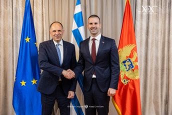 Spajić sa Gerapetritisom: Grčka će učiniti sve da Crna Gora uđe u EU u drugoj polovini 2027.