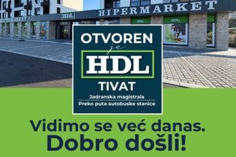 Stigao je talas najnižih cijena: HDL otvorio hipermarket u Tivtu! Stigao je talas najnižih cijena: HDL otvorio hipermarket u Tivtu!