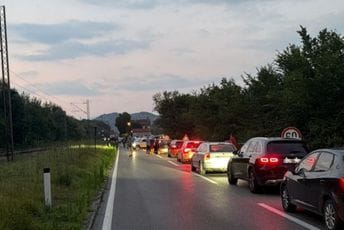 Udes na putu Podgorica–Bar, dvije osobe povrijeđene