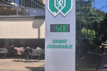 Ekstremne vrućine u Podgorici: Pogledajte koja je temperatura izmjerena u centru grada