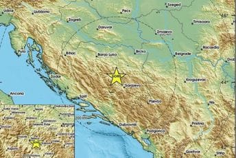Zemljotres pogodio područje Zenice: Osjetio se i u širem regionu Zemljotres pogodio područje Zenice: Osjetio se i u širem regionu