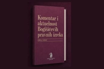 „Komentar i aktuelnost Bogišićevih pravnih izreka“: Knjiga akademika Zorana Rašovića povodom Dana Udruženja pravnika
