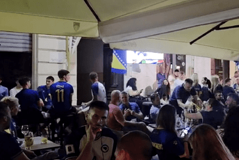 Manje od sat i po do utakmice: Pogledajte kako je trenutno u Sarajevu (VIDEO)