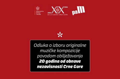 Pjesmu kojom je trebalo obilježiti 21. maj, izabrali 2. jula