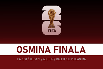 Osmina finala: Pogledajte raspored, termine utakmica, ali i ko ide na koga do kraja