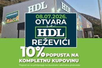 HDL sjutra, 08.jula u 7:30h - otvara novi hipermarket u Reževićima – novo mjesto za najpovoljniju kupovinu na Budvanskoj rivijeri HDL sjutra, 08.jula u 7:30h - otvara novi hipermarket u Reževićima – novo mjesto za najpovoljniju kupovinu na Budvanskoj rivijeri