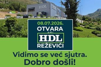 HDL sjutra, 08.jula u 7:30h -   otvara novi hipermarket u Reževićima – novo mjesto za najpovoljniju kupovinu na Budvanskoj rivijeri