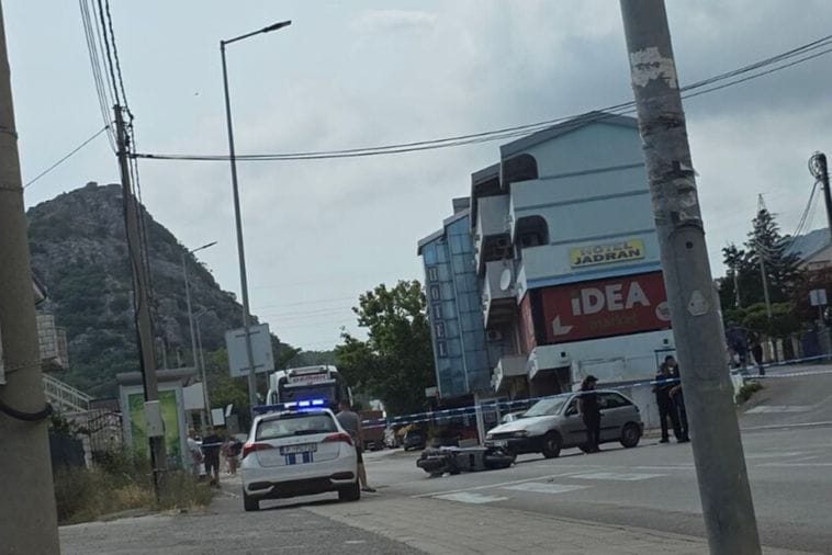 Saobraćajna nezgoda u Sutomoru: Povrijeđen motociklista