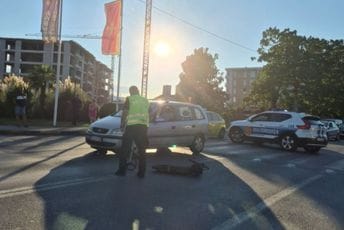 Udes na Zabjelu: Oboren pješak Udes na Zabjelu: Oboren pješak