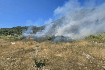 Cetinje: Ugašen požar na Prevlaci, izbio novi na Ševrlji Cetinje: Ugašen požar na Prevlaci, izbio novi na Ševrlji