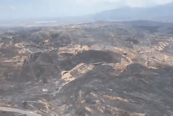 Ovako izgledaju opustošeni djelovi Španije nakon požara (VIDEO)
